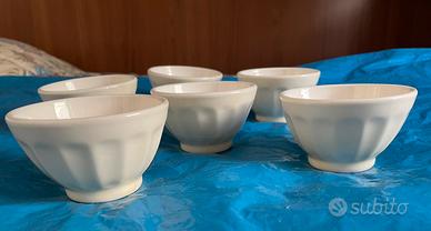 Blanc Mariclo n. 6 coppette da pinzimonio shabby
