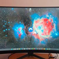 Monitor Curvo FHD MSI G27C4X 27" curvo 240 hz