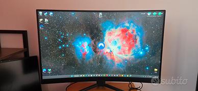 Monitor Curvo FHD MSI G27C4X 27" curvo 240 hz