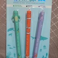 Set Penne cancellabili Legami Under the sea