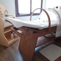 LETTINO IN LEGNO A VAPORE