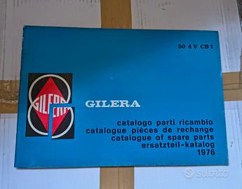 Catalogo ricambi Gilera 50 4V CB1 del 1976