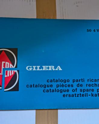 Catalogo ricambi Gilera 50 4V CB1 del 1976