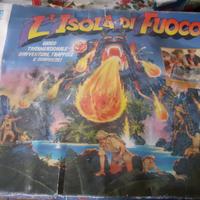 Accessori gioco Isola di Fuoco MB vintage 1980