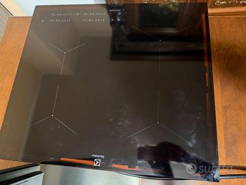 piano cottura a induzione da incasso 4 fuochi