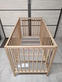 Lettino bambini Ikea in faggio 