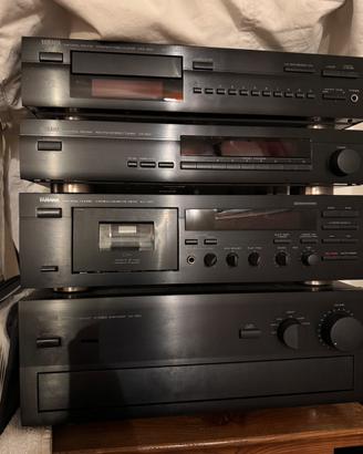 Yamaha stereo con casse rcf