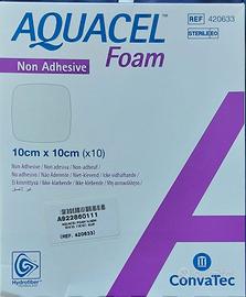 Garze sterili Aquacel 10 cm x 10 cm non adesive