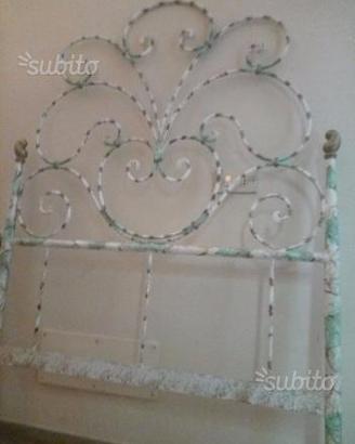 Letto in ferro battuto