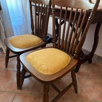 Coppia sedie vintage