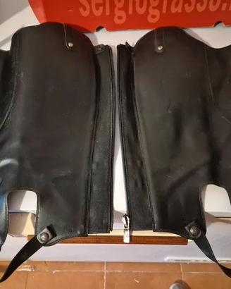 Ghette Sergio Grasso originali in pelle - 44/35