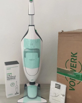 VORWERK FOLLETTO Vk 220s Mai Usato Nuovo Omaggio
