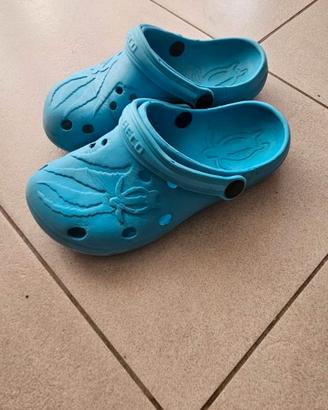 Ciabatte Beco bambino azzurre nr. 34