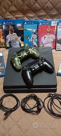 Ps4 slim 512GB + Dualshock e giochi