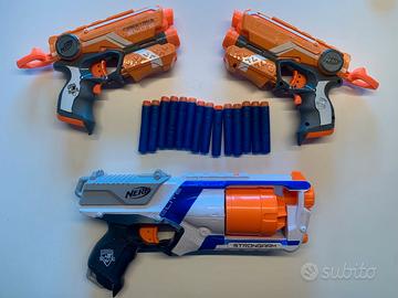 Nerf - 3 pistole giocattolo