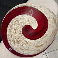 Centro tavola in murano decorato