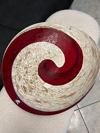 Centro tavola in murano decorato