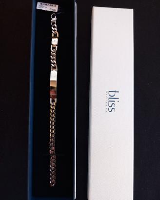 Bracciale Bliss in acciaio e diamante