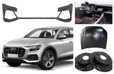 AUDI Q8 frontale paraurti cofano fanale griglia 18