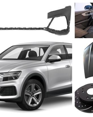 AUDI Q8 frontale paraurti cofano fanale griglia 18