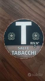 Insegna Tabacchi in metallo 
