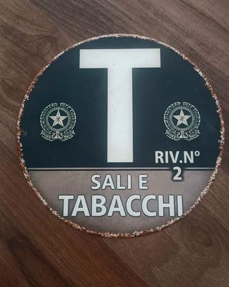 Insegna Tabacchi in metallo 