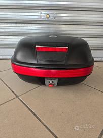 Bauletto moto GIVI grande con piastra di attacco
