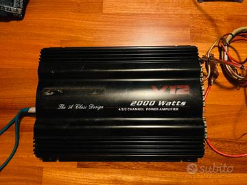 Amplificatore Shark  + condensatore