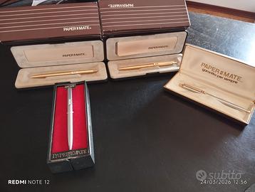 Penne Papermate vintage lotto da 4