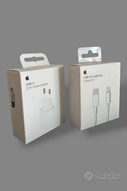 Caricatore Originale Apple iPhone 20W + Cavo Nuovo