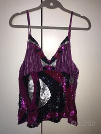 Top Velluto e Paillettes