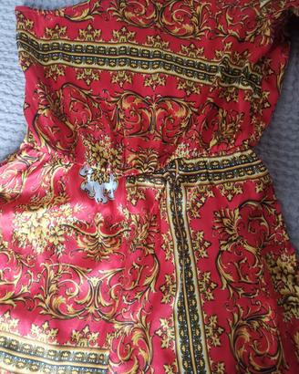 tutina tuta pantaloncino monospalla S