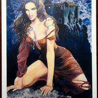 Milo Manara - "Dolomiti" - Firmato in Originale