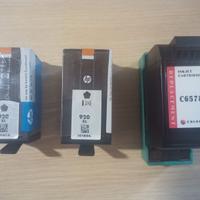 2 cartucce hp 920xl originali nuove  C6578 omaggio