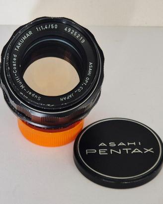 Asahi Pentax Super MC Takumar 50 mm f/1.4 M42