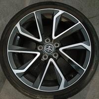 4 CERCHI TOYOTA COROLLA 225/40/18 CON SENSORI PRES