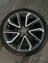 4 CERCHI TOYOTA COROLLA 225/40/18 CON SENSORI PRES