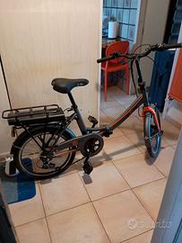 bicicletta e-bike folding