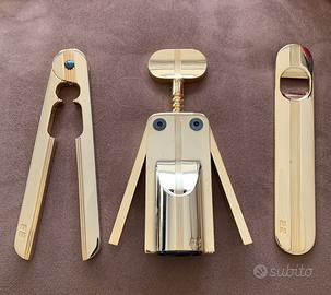 Set cavatappi apribottiglie schiaccianoci