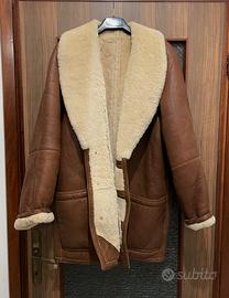 Vintage montone uomo a giaccone