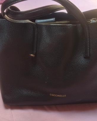Borsa Coccinelle originale pelle nera