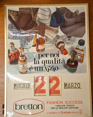 Calendario Perpetuo Roy Vercelli Sartoria Bretton