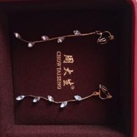 Orecchini clip strass