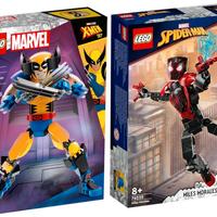 LEGO 76257 Wolverine 76225 Miles Morales Figure