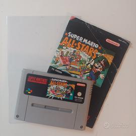 Super Mario All Stars con manuale. super nintendo