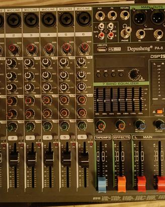  DEPUSHENG dsp256 mixer digitale 