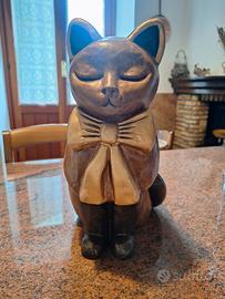 Thun gatto grande Leonardo marrone h32