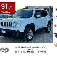 JEEP Renegade 1.6 Mjt 120CV Limited