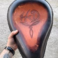 Sella artigianale harley davidson