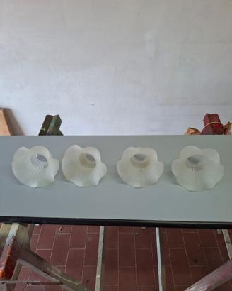 Paralumi in vetro a campana
